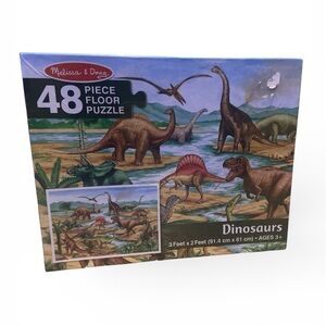 Melissa & Doug Dinosaur Adventure Puzzle - 48 Pieces